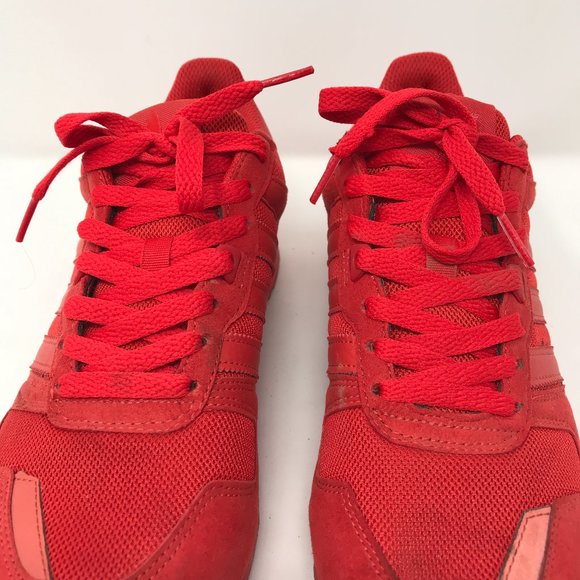 Adidas Originals ZX 700 Trainers S79188 Red/Red/Red - Picture 3 of 6